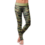 Green Camo Leggings