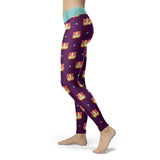 Purple Cat Leggings