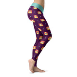 Purple Cat Leggings