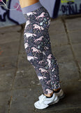 Unicorn Floral Leggings