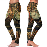 Steampunk Clock Leggings