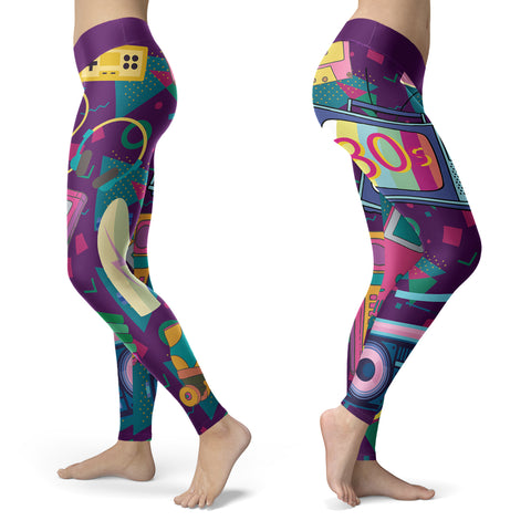 80s Retro Leggings