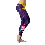 Abstract 80s Leggings