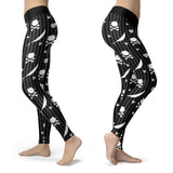 Cat Pirate Crossbones Leggings