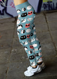 Cat Faces Leggings