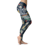 Take Me To The Ocean Surf Leggings