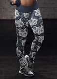 Sugar Skull Cats Leggings