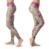 Birds in Love Leggings