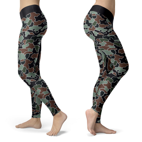Abstract Camo Leggings