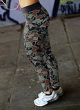 Abstract Camo Leggings