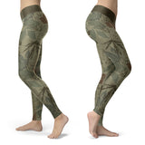 Vintage Leaf Camo Leggings