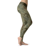 Vintage Leaf Camo Leggings
