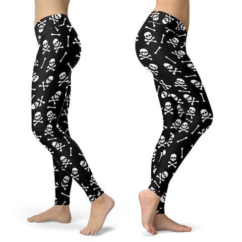 Skull and Crossbones Leggings