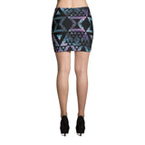 Purple Galaxy Mini Skirt