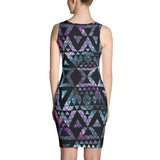 Galaxy Fitted Dress