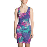 Colorful Palm Dress