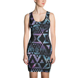 Galaxy Fitted Dress
