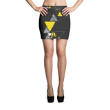 Triangle Mini Skirt