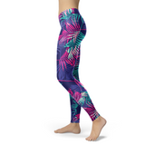 Colorful Palm Leggings