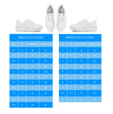 Black and White Skulls Athletic Shoes