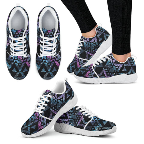 Purple Galaxy Athletic Shoes