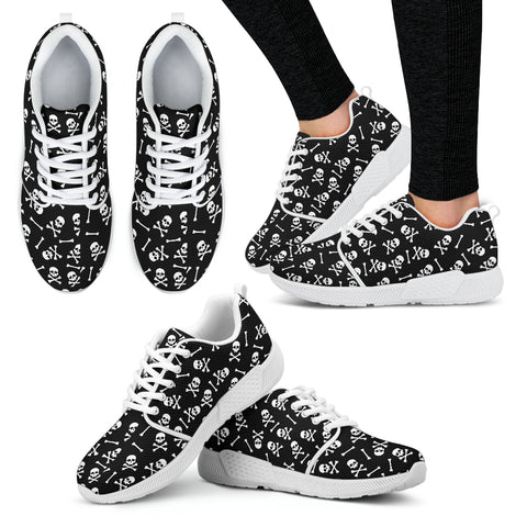Skull and Crossbones Athletic Shoes