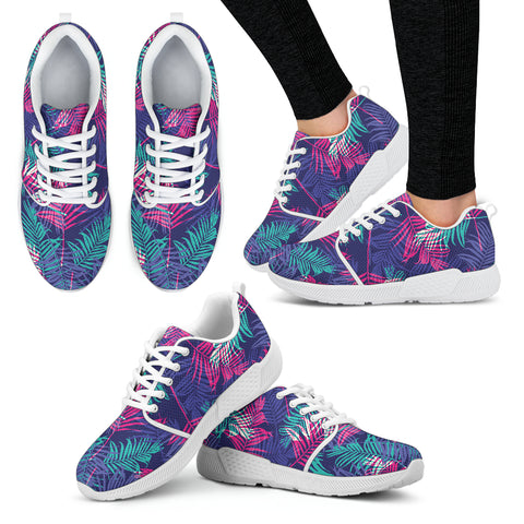 Colorful Palm Athletic Sneakers