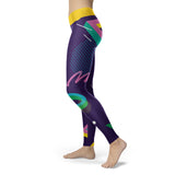 Abstract 80s Leggings