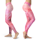 Pink Mandala Leggings